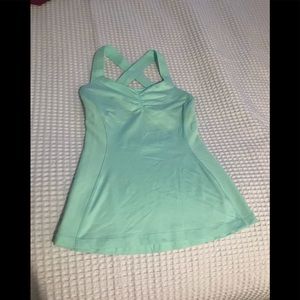 Lululemon tank top women’s built in bra open back